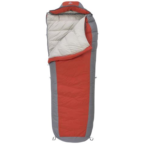 Kelty Coromell 0 Degree Down Sleeping Bag, Gray / Red - 217951, Mummy ...