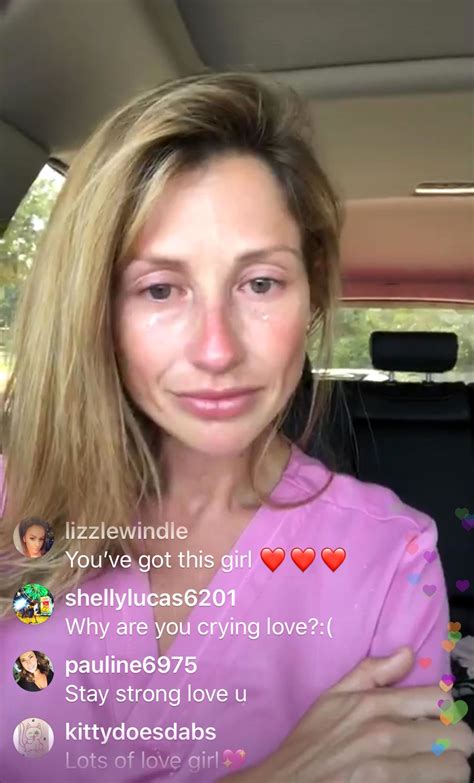 Ashley Jacobs is Sad on Instagram Live - The Hollywood Gossip