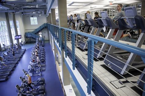 Students use the facilities at the UNCW Campus Recreation Center. PHOTO ...