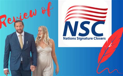 Nation Signature Closers (NSC): A Notary's Perspective on a Top-Notch Signing Service - Noble ...