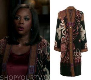 HTGAWM: Season 6 Episode 6 Annelise's Embroidered Coat | Shop Your TV