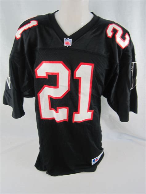 Lot Detail - Deion Sanders 1992 Atlanta Falcons Professional Model Jersey w/Medium Use