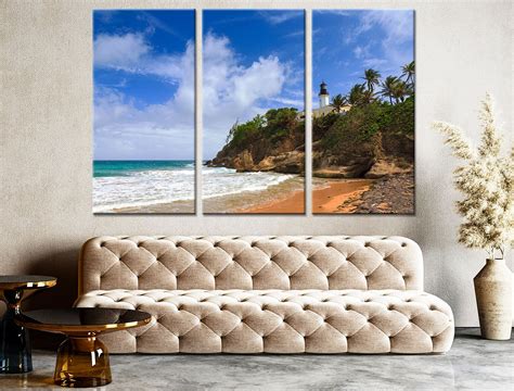 Puerto Rico Wall Art Coastal Wall Art Sets Punta Tuna Art - Etsy