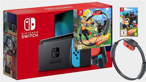 This Nintendo Switch & Ring Fit Adventure Bundle is enough to get anyone moving - save more than ...