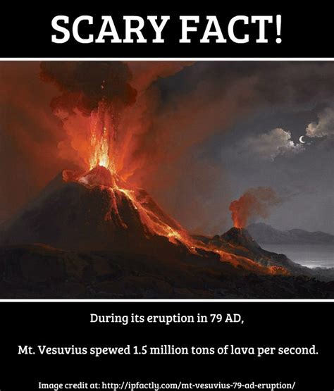 During its eruption in 79 AD, Mt. Vesuvius spewed 1.5 million tons of ...