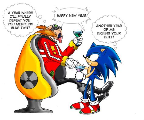 Happy New YEAR EGGMAN-SONIC by RaianOnzika on DeviantArt