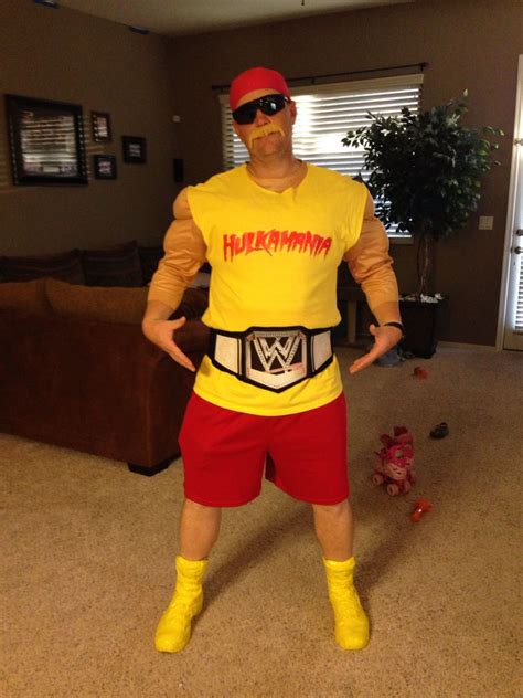 DIY Hulk Hogan wrestler costume | Hulk hogan costume, Halloween costumes for kids, Homemade ...