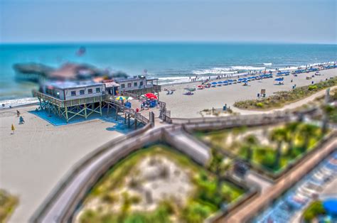 Free photo: Tilt-shift Landscape - Beach, Buildings, Shift - Free ...