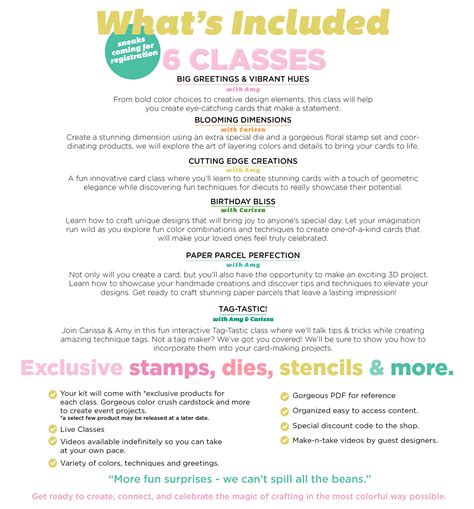 INK & INSPIRED ONLINE EVENT DETAILS – The Stamp Market