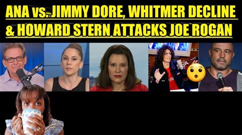 ANA KASPARIAN vs. JIMMY DORE, WHITMER DECLINE & HOWARD STERN ATTACKS JOE ROGAN - Sabby Sabs