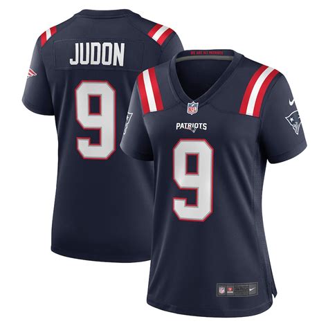 Men's New England Patriots Matthew Judon Nike Navy Game Player Jersey