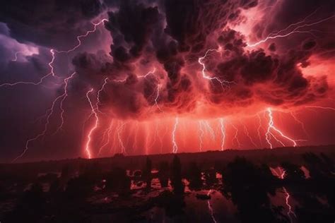 Red Lightning Stock Photos, Images and Backgrounds for Free Download