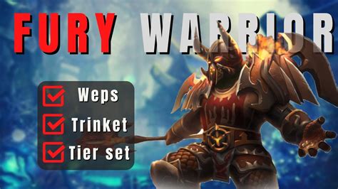 FURY WARRIOR BLASTS - WE GOT TRINKETS - YouTube