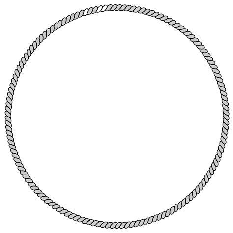 Rope Circle Vector - ClipArt Best