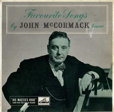 John McCormack Favourite Songs UK 10" vinyl single (10 inch record) (551539)