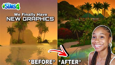 The Sims 4 FINALLY has better GRAPHICS ! NO RESHADE ! This is a GAME CHANGER ! - YouTube