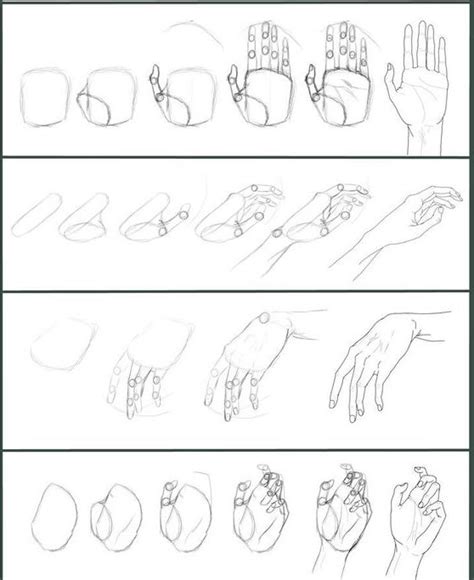 20 Drawing Hand Step By Easy – How To Draw Hand | Do It Before Me