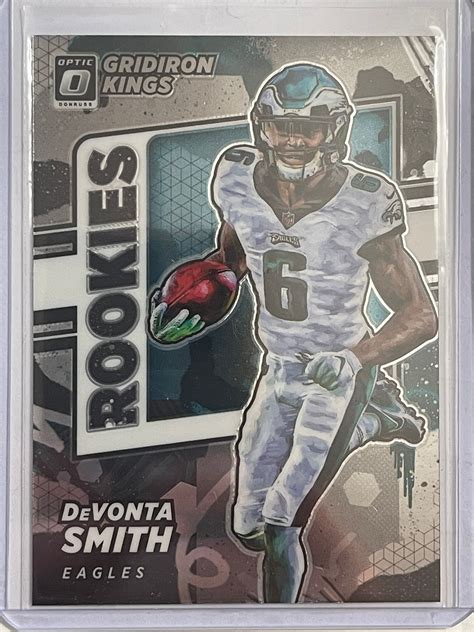 Devonta Smith Rookie Card 2021 NFL Panini Optic Gridiron Kings - Etsy