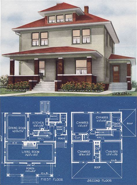 39 Best 1910s & 1920s House Plans ideas | house plans, vintage house ...