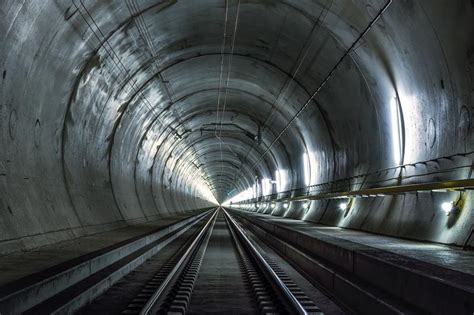 Gotthard Base Tunnel (Rail Tunnel) Design Engineering, Construction & Cost