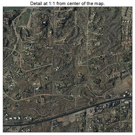 Aerial Photography Map of Wickenburg, AZ Arizona