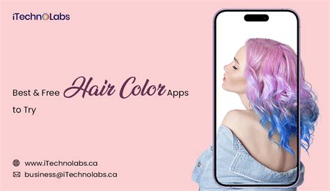 Best & Free Hair Color Apps to Try in 2024 [Updated]