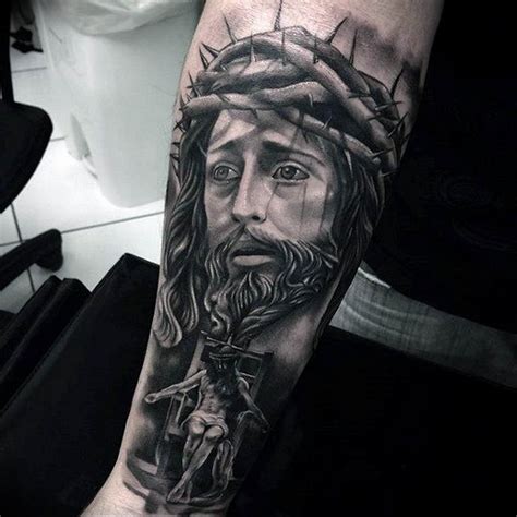 tattoo photos of Jesus Christ 04.02.2019 №001 - idea of tattoo with ...