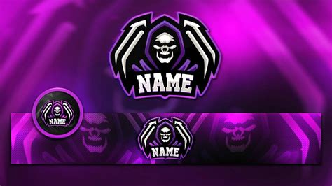 115+ FREE YouTube Gaming Logo, Banner & Avatar Template | Logo banners, Youtube banner design ...