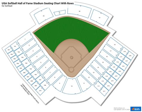 ASA Hall of Fame Stadium Seating Charts - RateYourSeats.com