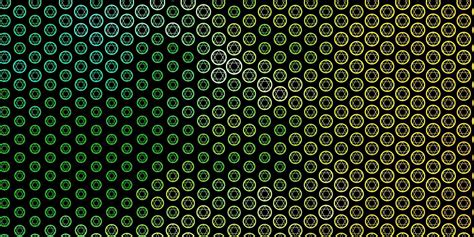 Dark Green, Yellow vector pattern with magic elements. 3268272 Vector Art at Vecteezy