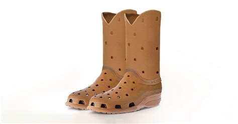 Cowboy Boot Crocs Are Here To Make Cowpeople's Dreams Come True