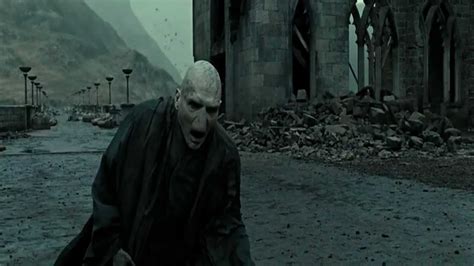 Harry Potter and the Deathly Hallows Part 2 - Voldemort's death [ HD Scene ] - YouTube