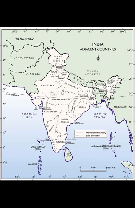 What is the latitudinal extent of india - Social Science - India - Size and Location - 13087177 ...