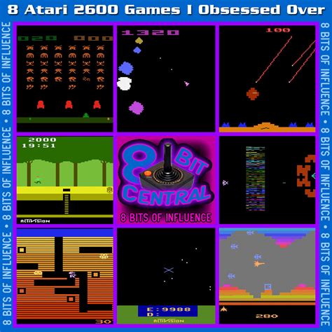 8 bits Of Influence: Eight #Atari2600 Games I Obsessed Over | 8-Bit Central