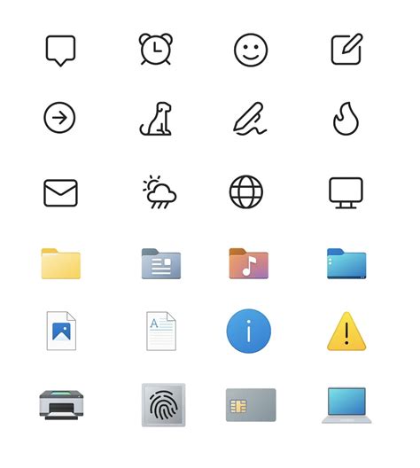 Windows 11 Laptop Icons