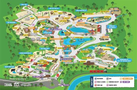 San antonio zoo map san antonio zoo map san antonio san antonio zoo map ...