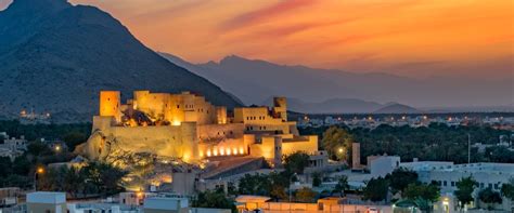 Forts in Oman for the View of Sparkling Blue Waters