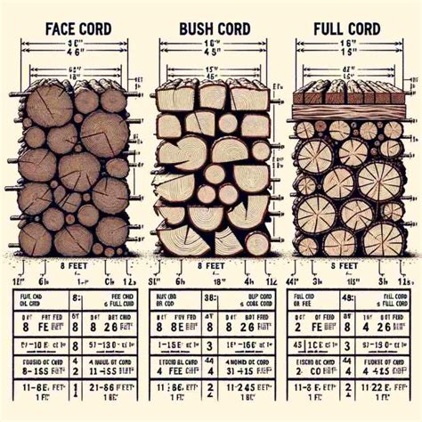 Face Cords of Wood: Your Guide to Firewood Measurements and More ...