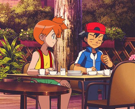 Ash and misty pokeshipping xy spoiler!!!!!!!! gif by CieloKity on ...