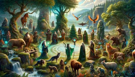 25 Fantasy Art Druid Ideas: Enchanting Concepts for Artists