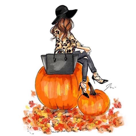 Melsy's Illustrations ©️ on Instagram: “Tag your pumpkins 🎃 #melsys # ...