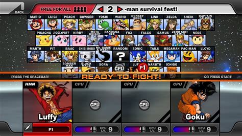 Descargar SUPER SMASH FLASH 2 (SSF2) v1.1.0.1 beta para PC Ultima ...