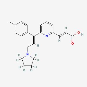 Acrivastine-d8 | C22H24N2O2 | CID 162642029 - PubChem