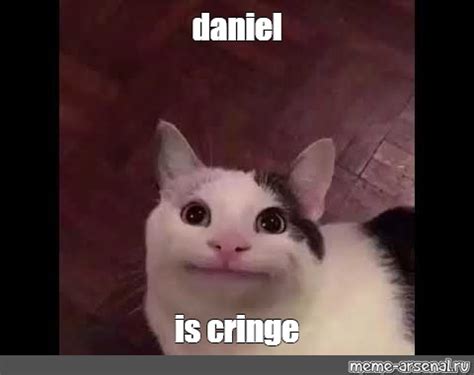 Meme: "daniel is cringe" - All Templates - Meme-arsenal.com