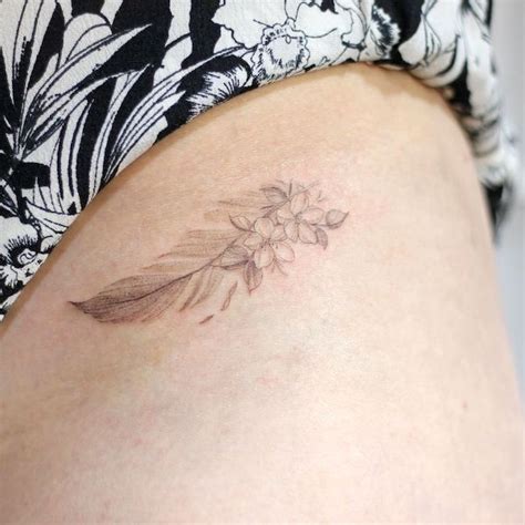 Feather Hip Tattoos Tumblr