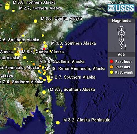 earthquake monitor for google earth