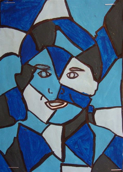 Easy Cubism Art For Kids