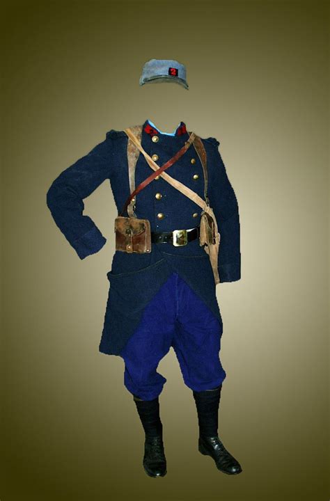 Soldat Français Hiver 1914-1915 - La compagnie du costume