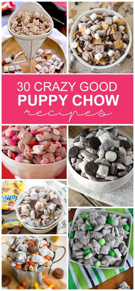 30 Best Puppy Chow Recipes (aka Muddy Buddies) - Kids Activities Blog