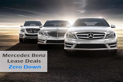 Best Mercedes Benz Lease Deals 0 Down in 2020